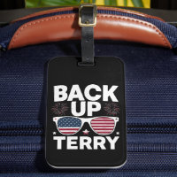 Back Up Terry Funny 4th of July Patriotic Firework