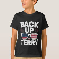 Back Up Terry Funny 4th of July Patriotic Firework