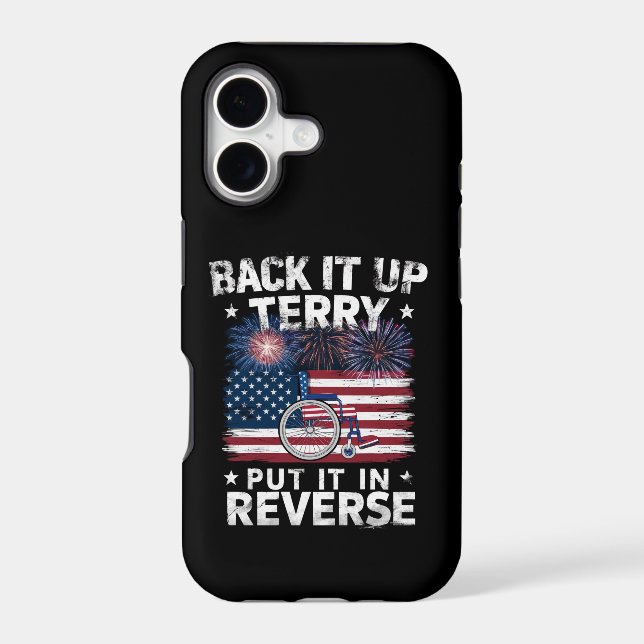 Back Up Terry Put It In Reverse Fireworks Funny (Back)
