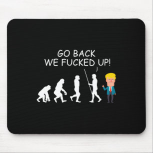 Back We Ed Up Funny Anti-trump 2020 Election Appar Mouse Mat