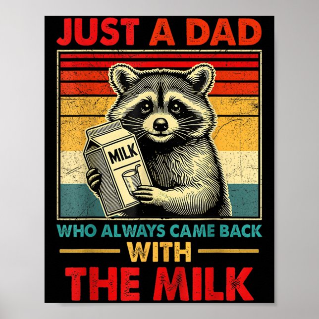 Back With The Milk Fathers Day  Poster (Front)