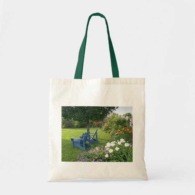 Back Yard Garden Tote Bag (Front)