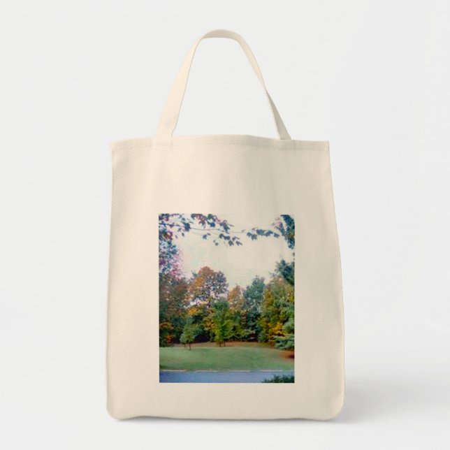 Back Yard Tote Bag (Front)