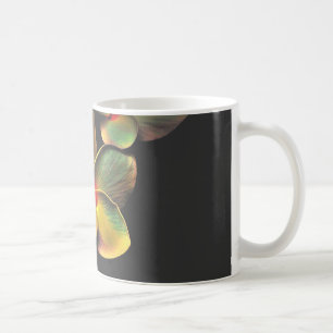 Back & Yellow Flower  Coffee Mug