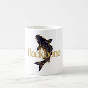 Backbone – Japanese Koi Symbol of Inner Strength Coffee Mug