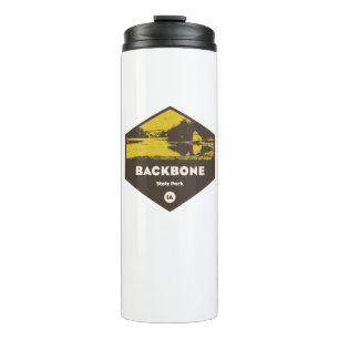 Backbone State Park Iowa Thermal Tumbler