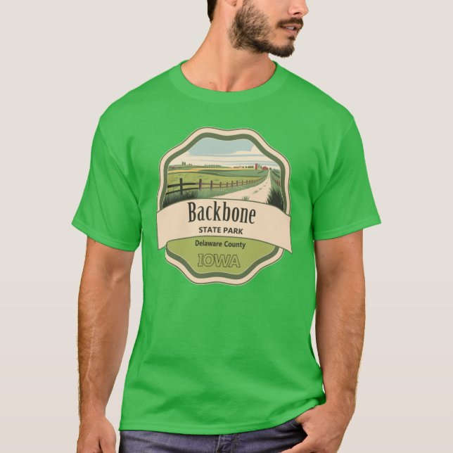 Backbone State Park T-Shirt (Front)