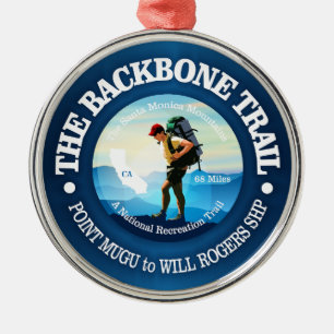 Backbone Trail (C) Metal Tree Decoration