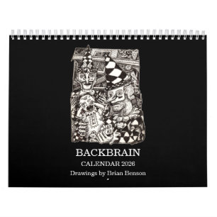 Backbrain Calendar 2026 (Double-Page)