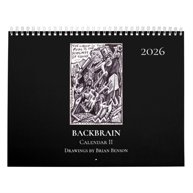 Backbrain Calendar II 2026 (Cover)