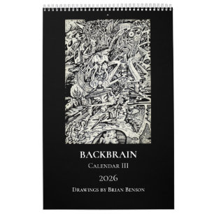 Backbrain Calendar III 2026 (Single Page)