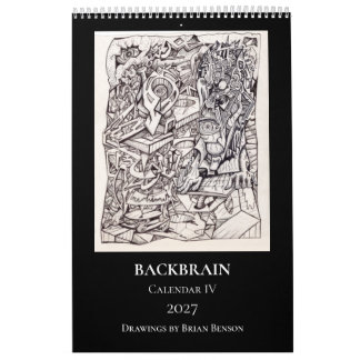 Backbrain Calendar IV 2027, Single-Page
