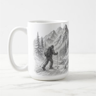Backcountry Ski Touring Coffee Mug