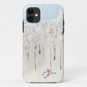 Backcountry Skier iPhone 11 Case