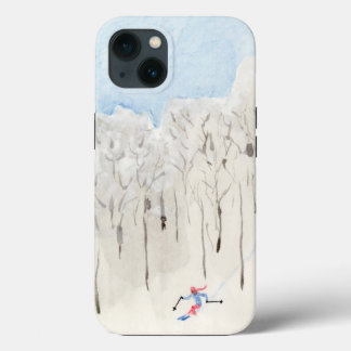Backcountry Skier iPhone 13 Case