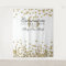 Backdrop Quinceanera Party Gold Confetti