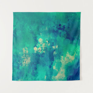 Backdrop watercolor painting tapestry