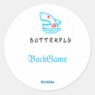 BackGame StickerPacks Classic Round Sticker