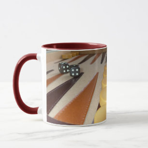 Backgammon Board Mug