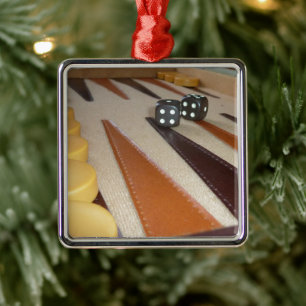 Backgammon Board Ornament