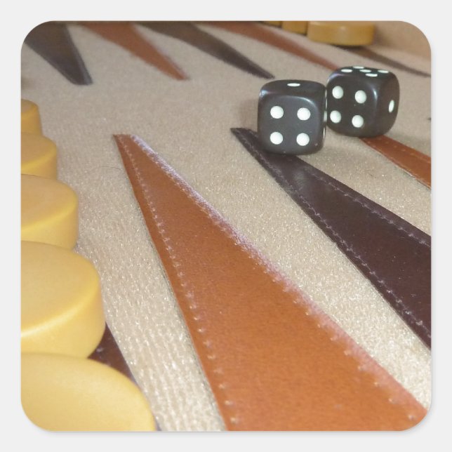 Backgammon Board Stickers (Front)