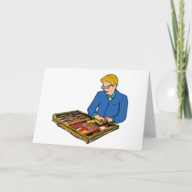 Backgammon Card (Front)