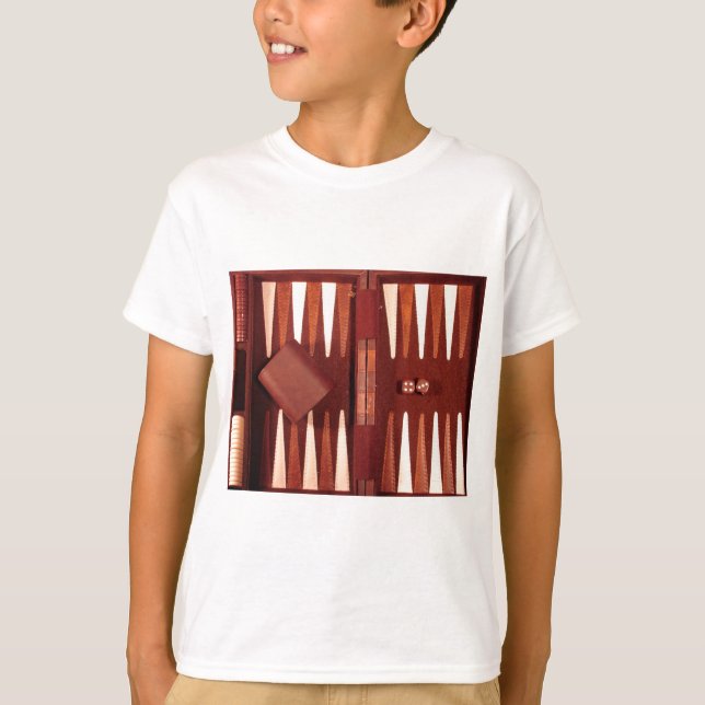 Backgammon game T-Shirt (Front)