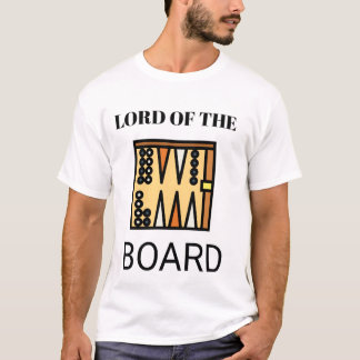 Backgammon saying gift for board players. I T-Shirt