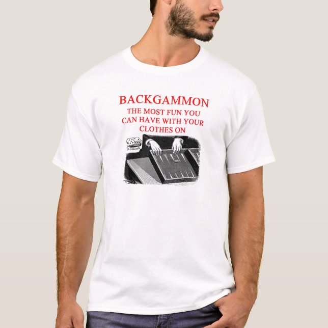 BACKGAMMON T-Shirt (Front)