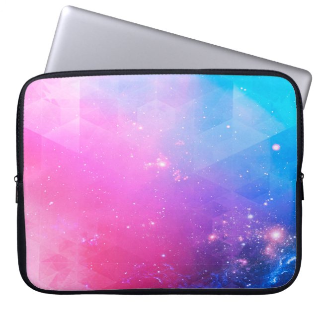 Background abstract futuristic laptop sleeve (Front)