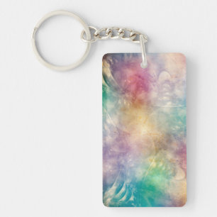 Background Antique Apophysis Fractals I Key Ring