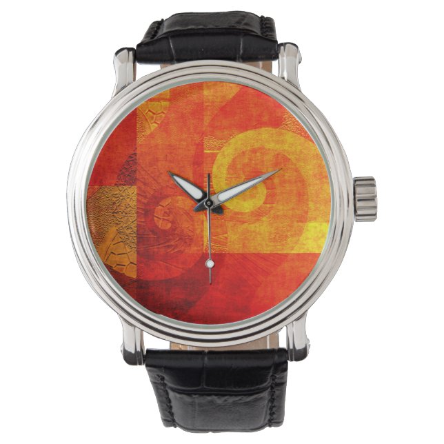 Background Antique Spirals Watch (Front)