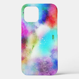 Background-art-abstract-watercolor iPhone 12 Case