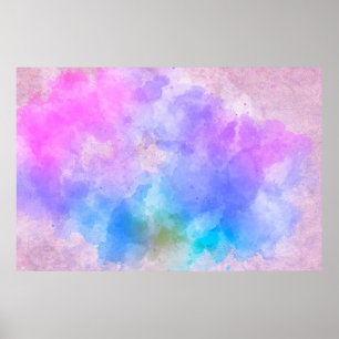 Background art abstract watercolor poster