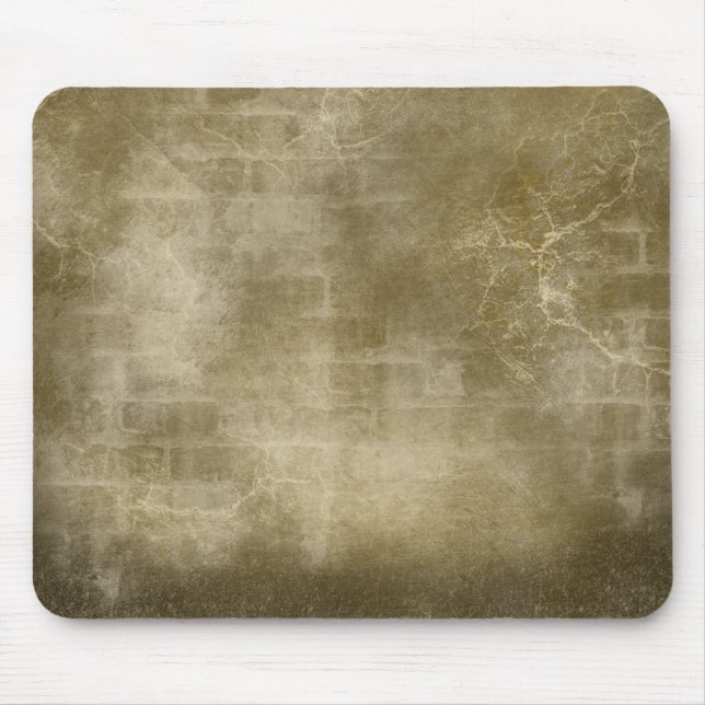 Background Brown Beige Mouse Mat (Front)