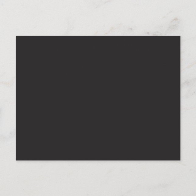 Background Colour - Black Postcard (Front)