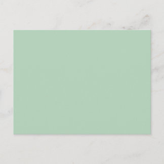 Background Colour - Celadon Postcard