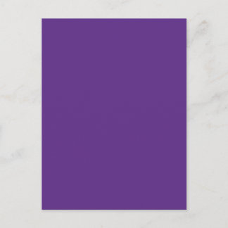 Background Colour - Purple Postcard