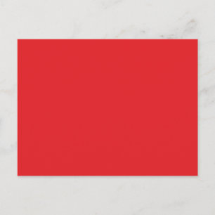 Background Colour - Red Postcard