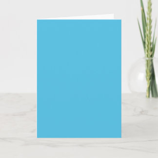 Background Colour - Turquoise Card