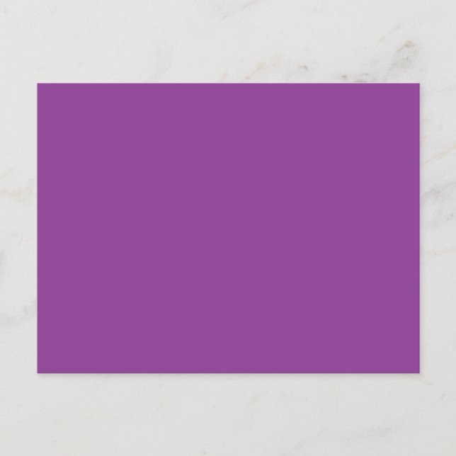Background Colour - Violet Postcard (Front)