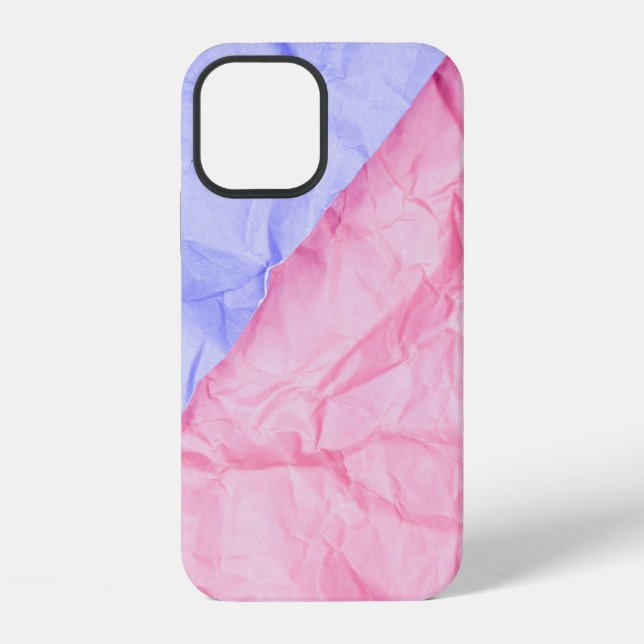 Background crumpled texture iPhone case (Back)