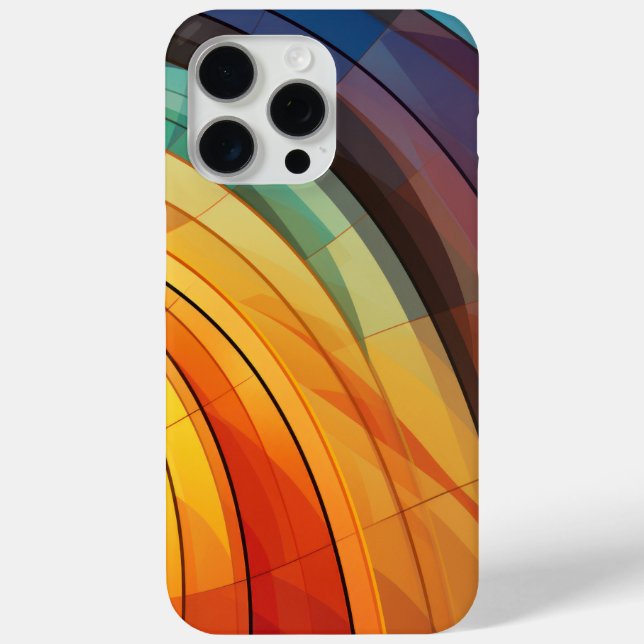 Background design in rainbow colours Case-Mate iPhone case (Back)