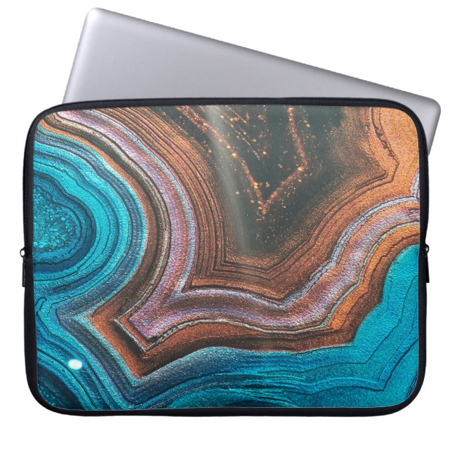 background design royal coloured glazebackground,a laptop sleeve (Front)