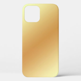 Background gold golden texture iPhone 12 case