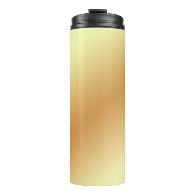 Background gold golden texture thermal tumbler (Front)