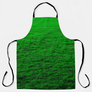 Background green grass lawn apron