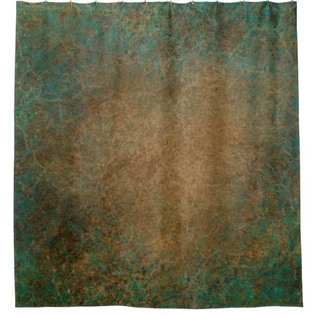 Background grunge vintage old shower curtain (Front)