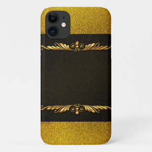 Background Image Gold Frame iPhone 11 Case
