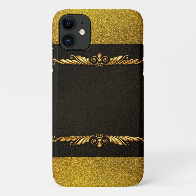 Background Image Gold Frame  Case-Mate iPhone Case (Back)